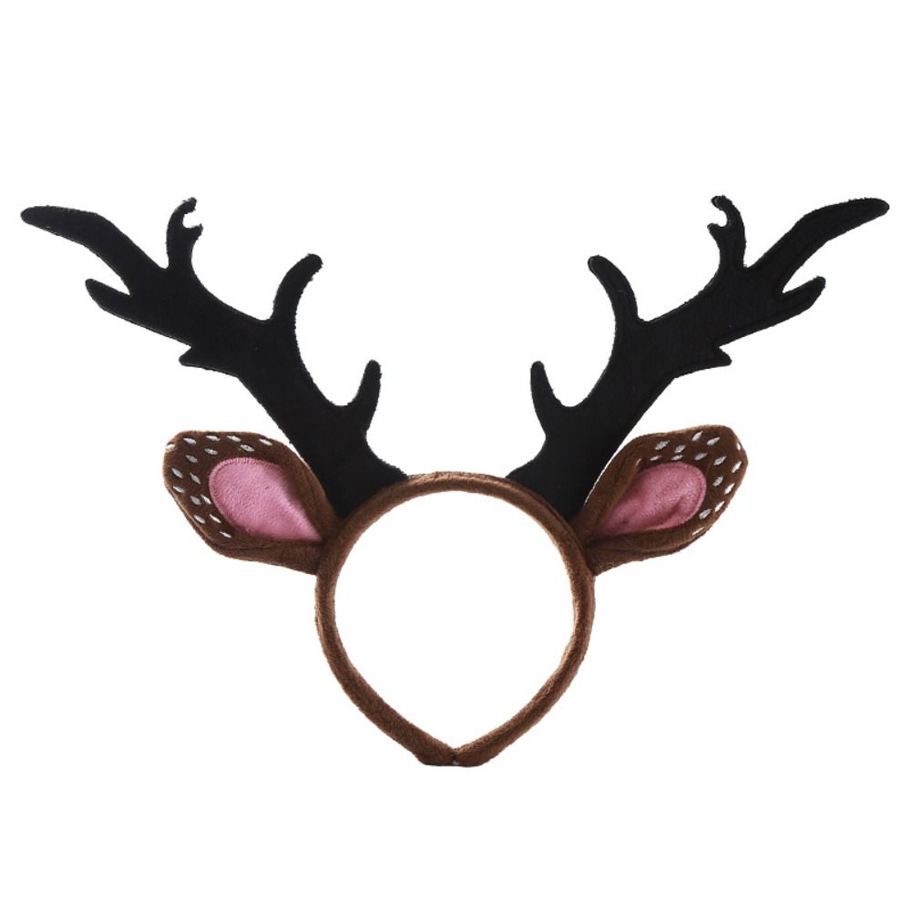 Reindeer Antlers Headband - Tiara de Natal Brilhante e Elegante
