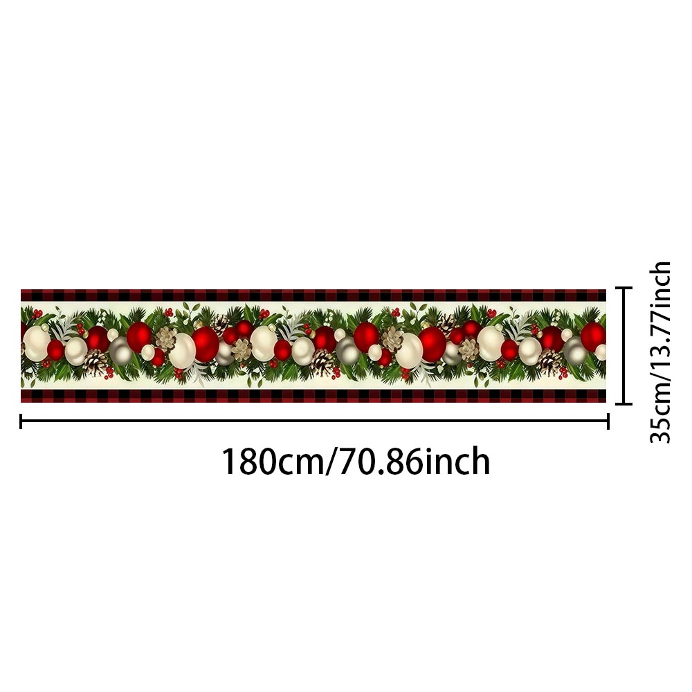 Caminho de Mesa de Natal em Xa - Christmas Table Runner avaliação e preço