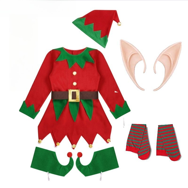Fantasia de Natal para Adultos - Elf Costume Christmas avaliação e preço