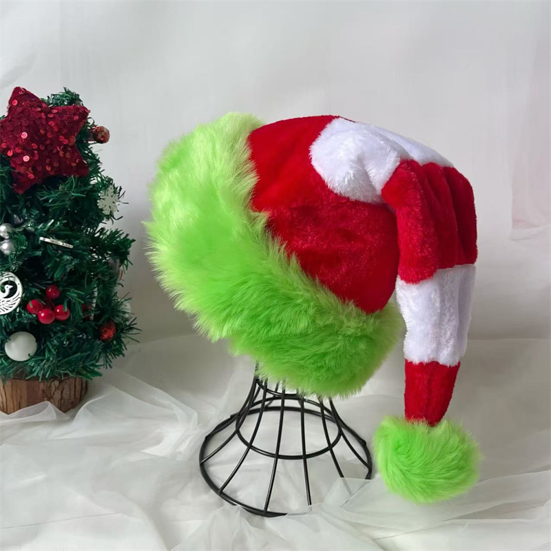Chapéu de Papai Noel de Pelúci - Santa Hat Plush avaliação e preço