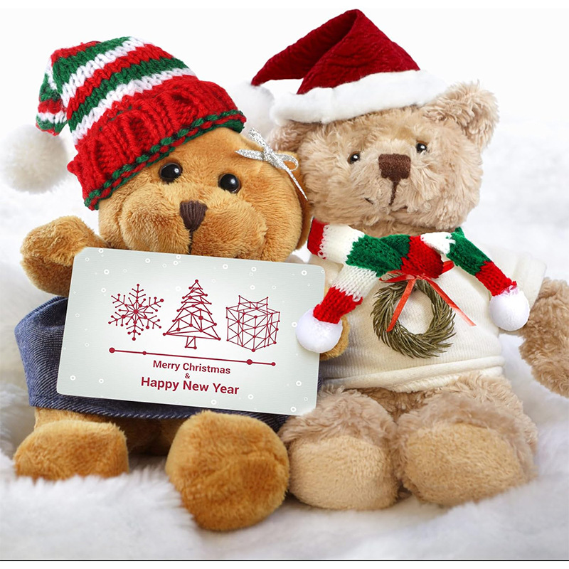 Adorável boneca cachecol chapé - Santa Hat Plush avaliação e preço