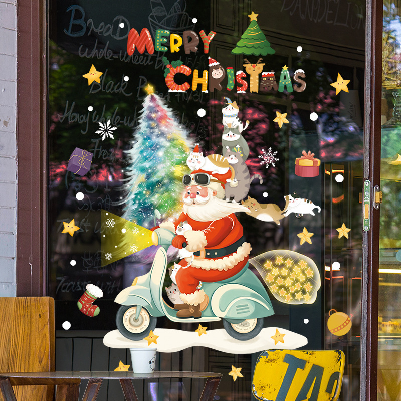 Feliz Natal Janela Adesivo De  - Snowflake Window Decal avaliação e preço