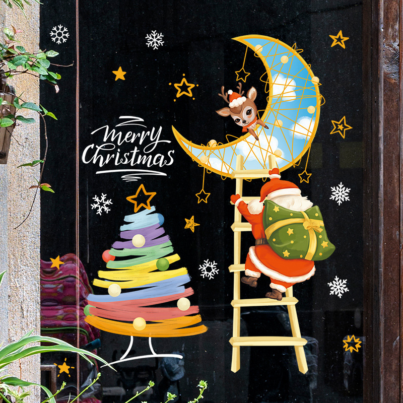 Feliz Natal Janela Adesivo De  - Snowflake Window Decal avaliação e preço