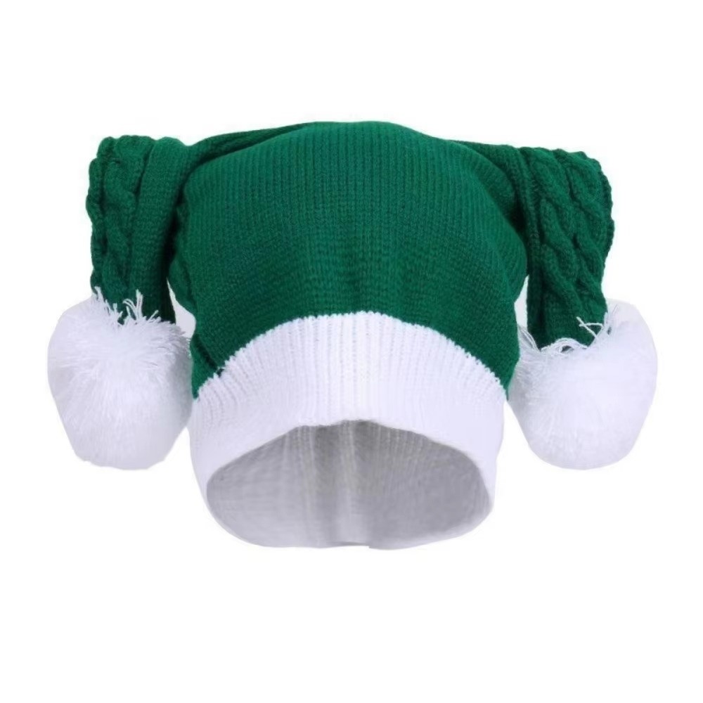 Lindo Gorro de Natal Tricotado - Santa Hat Plush avaliação e preço