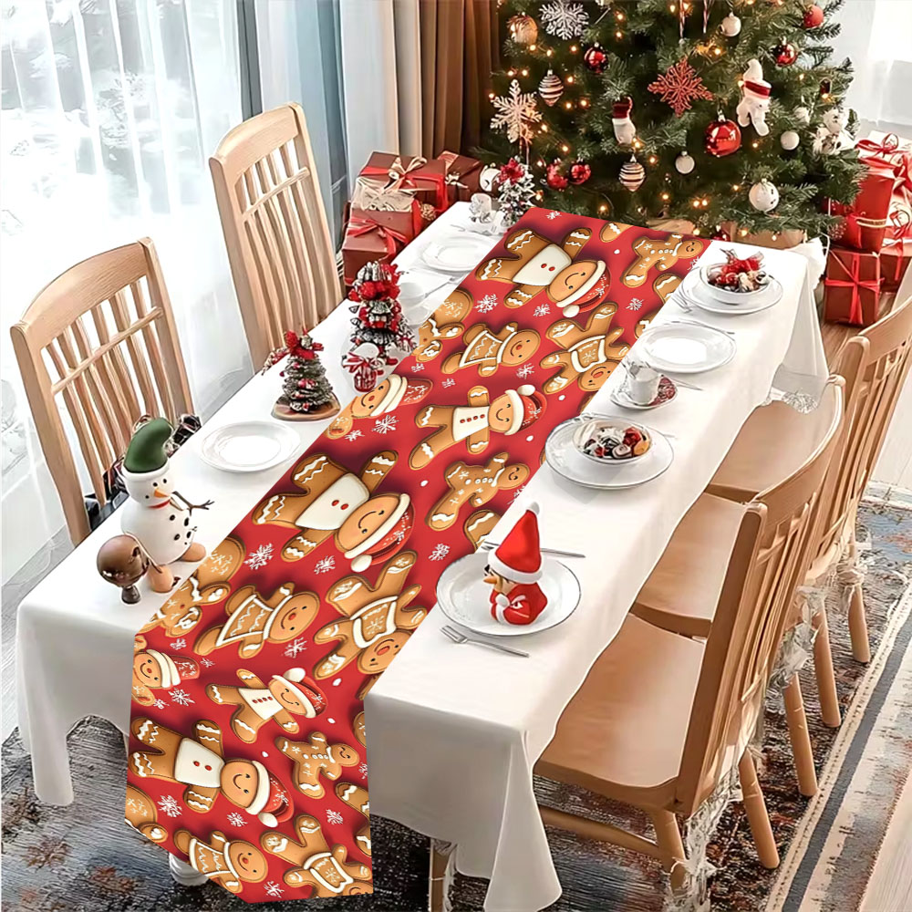 Caminho de Mesa de Natal com E - Christmas Table Runner avaliação e preço