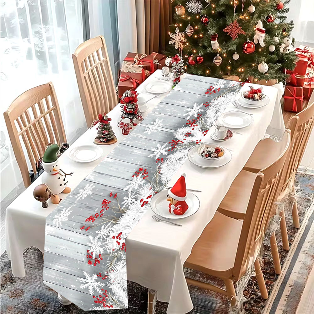 Caminho de Mesa de Natal com E - Christmas Table Runner avaliação e preço