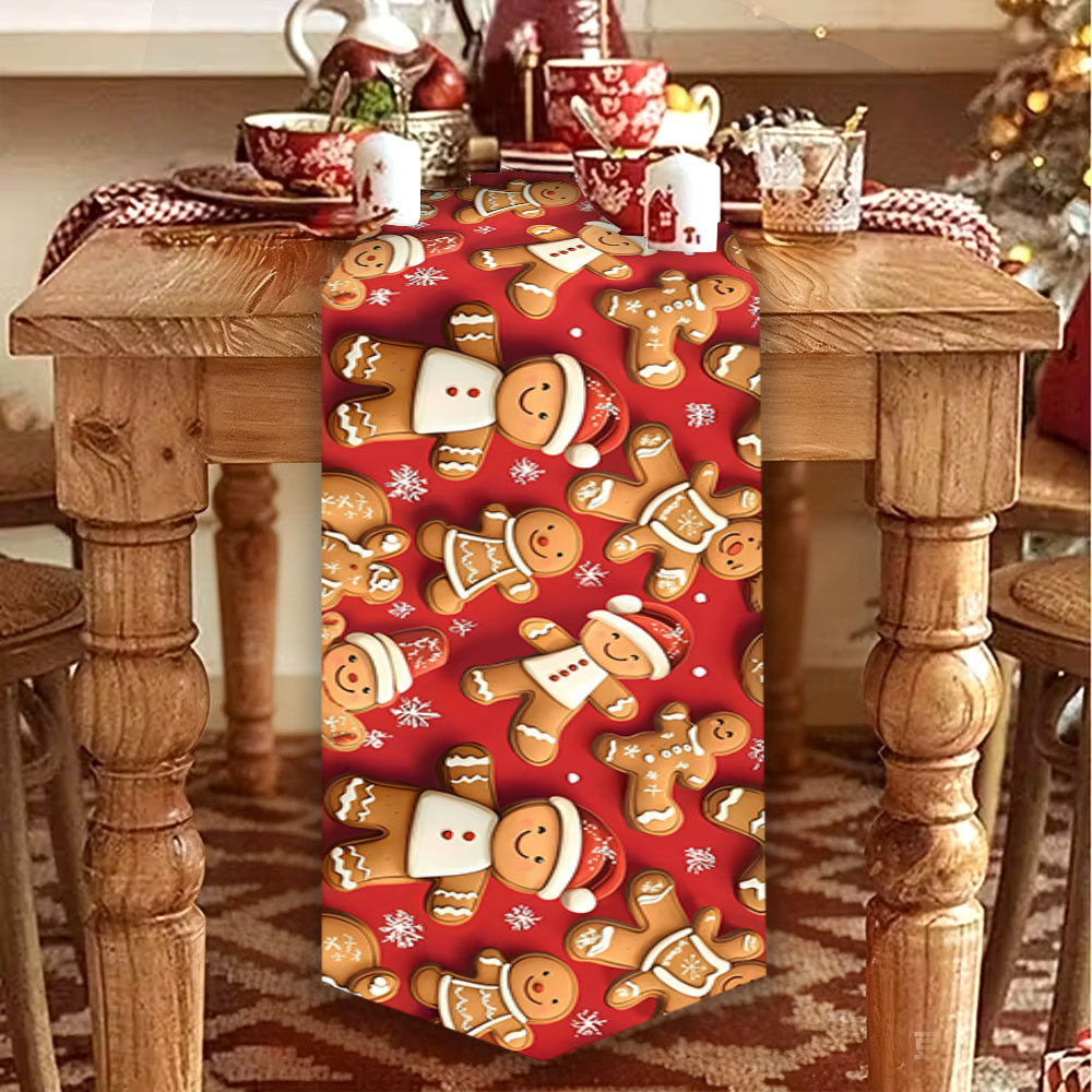 Caminho de Mesa de Natal com E - Christmas Table Runner avaliação e preço