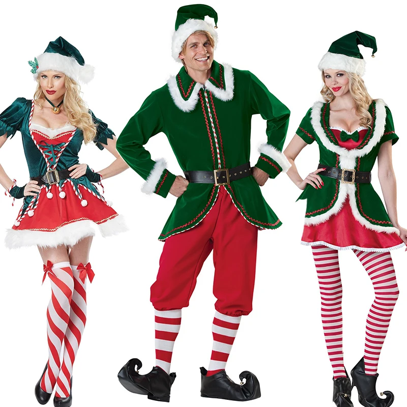 2025 ano novo natal feriado fa - Elf Costume Christmas avaliação e preço