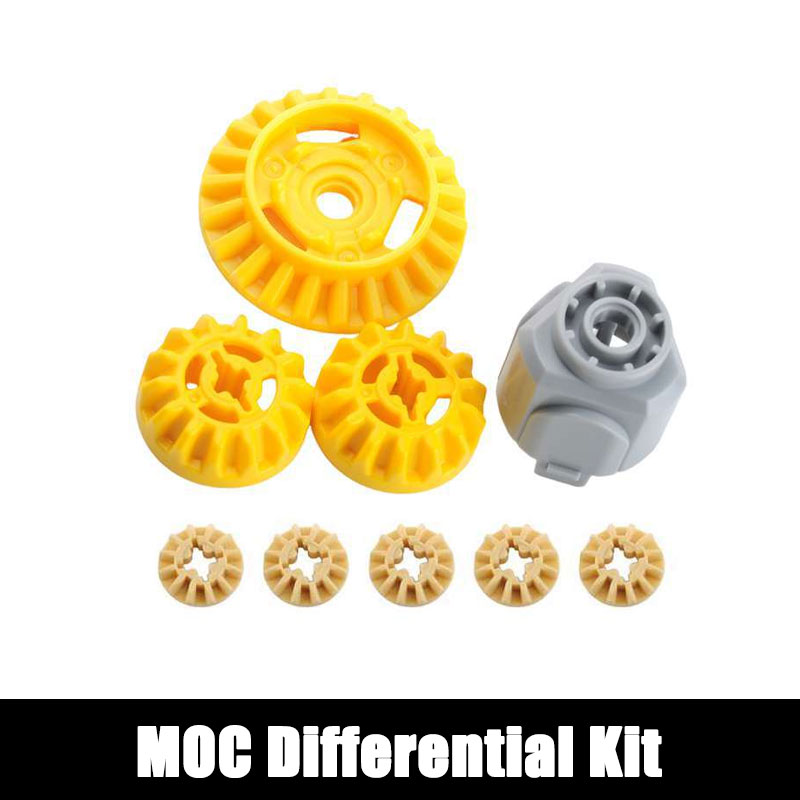 65414 69761 69762 6589 Kit Dif - Lego Set Technic avaliação e preço