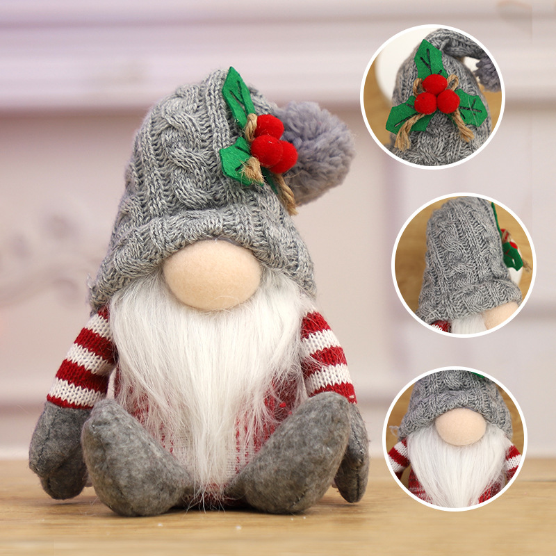 2 Peças de Bonecos de Gnomo Se - Santa Hat Plush avaliação e preço