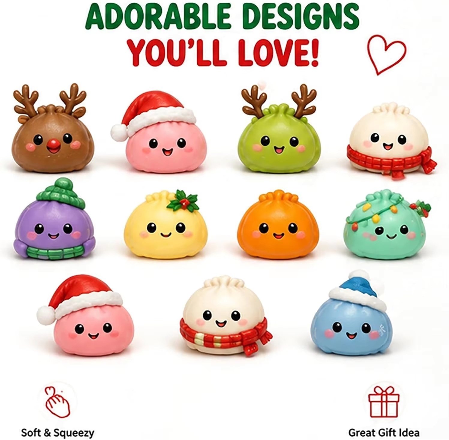 Calendário do Advento Squishy  - Advent Calendar Gift avaliação e preço