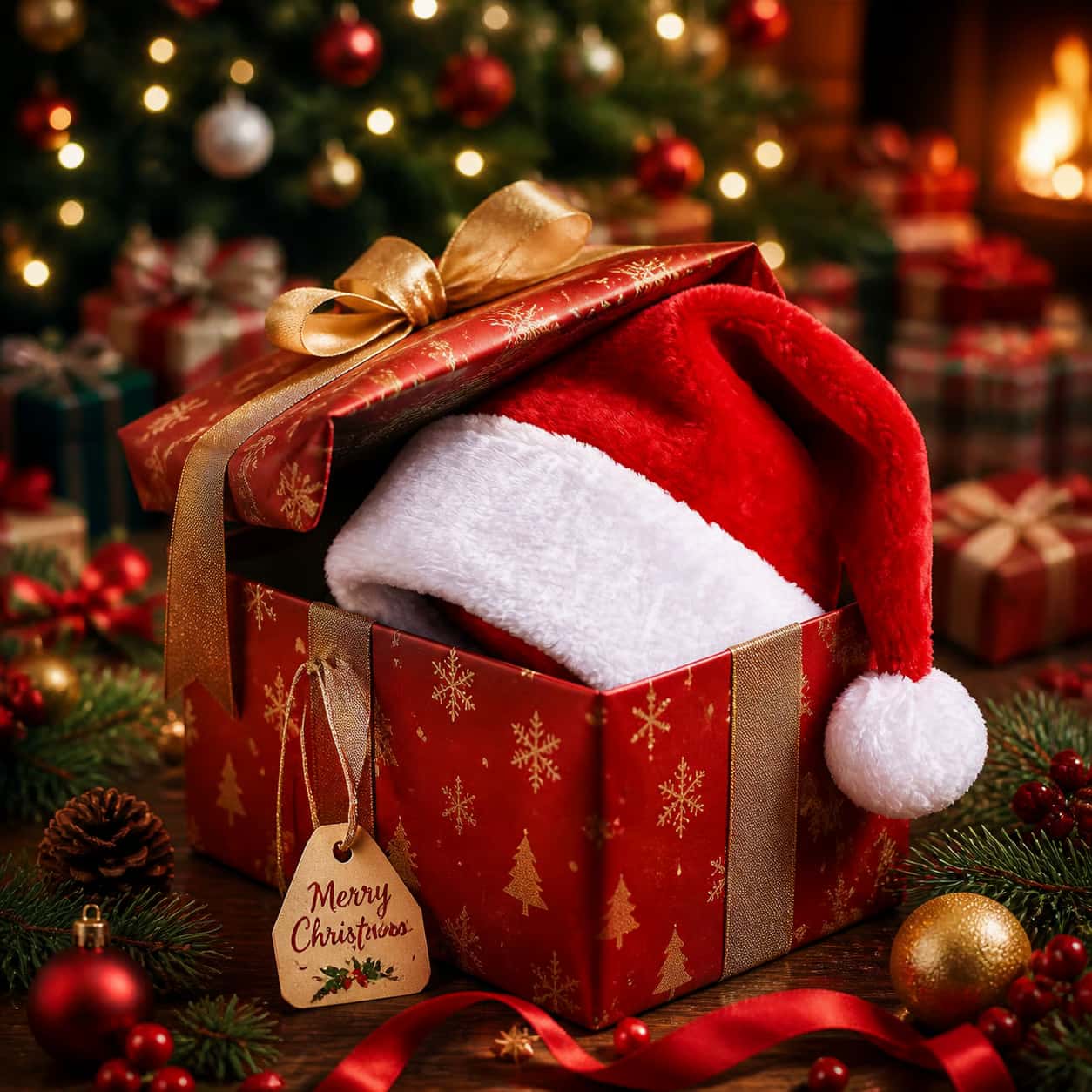 Chapéu de Papai Noel Personali - Santa Hat Plush avaliação e preço