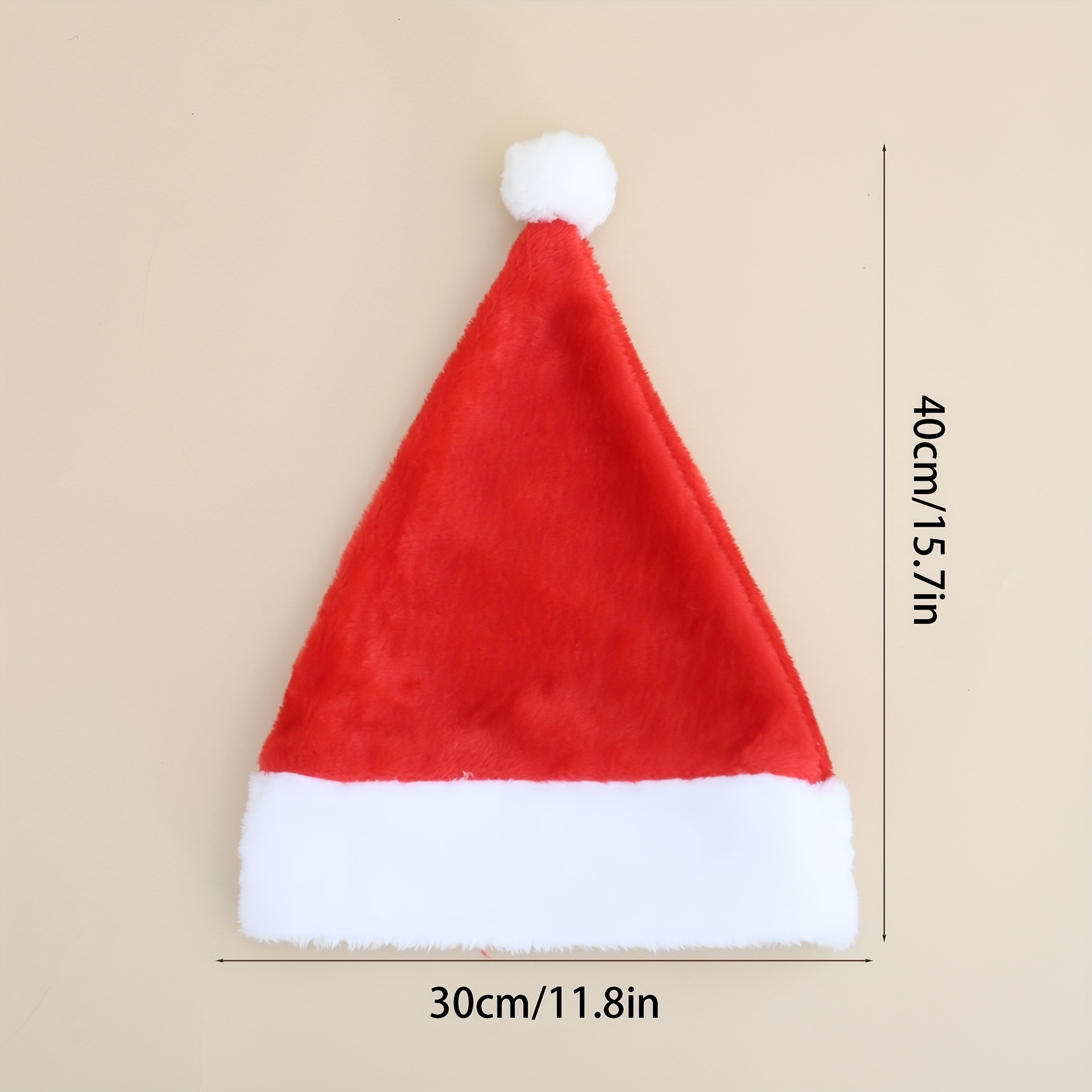 Chapéu de Papai Noel Personali - Santa Hat Plush avaliação e preço