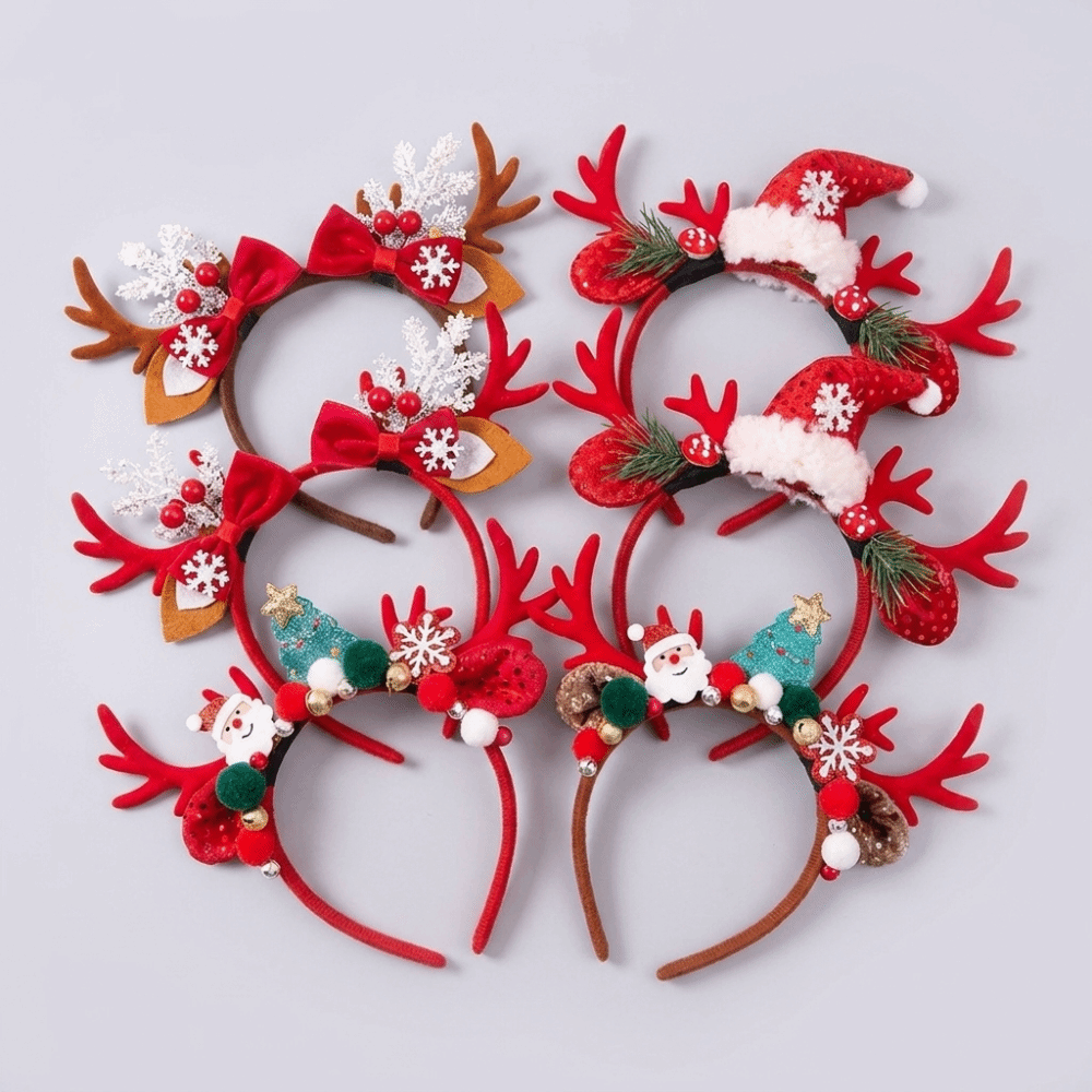 Tiara de Cosplay de Veludo Ver - Reindeer Antlers Headband avaliação e preço